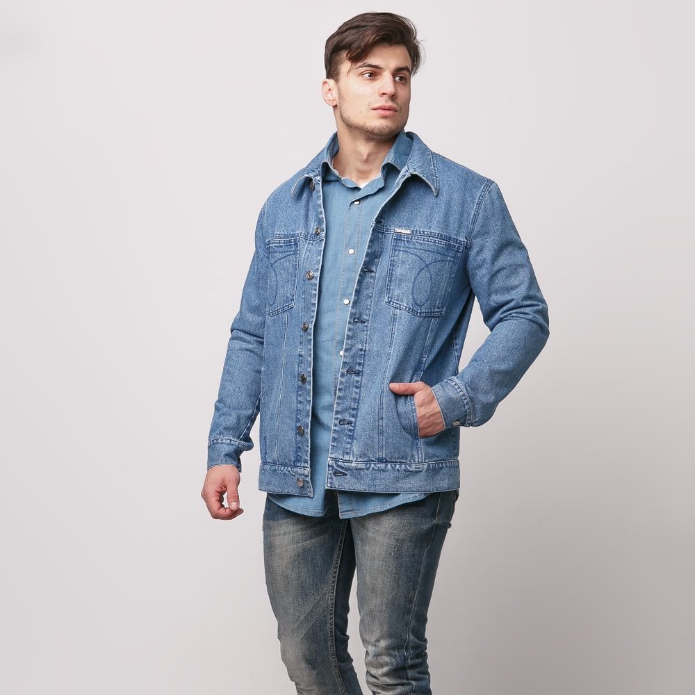 Blue Jean Jacket for Men
